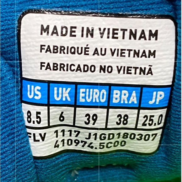 🩵👟Mizuno • blue wave runner 21 running shoes • 8.5 • EUC - Picture 7 of 7